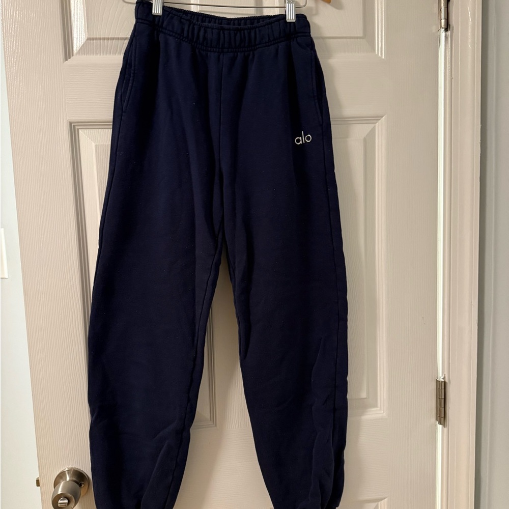 ALO Yoga women’s Dark Blue Joggers